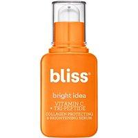 Bliss Bright Idea Vitamin C + Tri-peptide Collagen Protecting & Brightening Serum