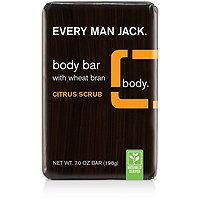 Every Man Jack Citrus Scrub Body Bar With Wheat Bran