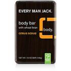 Every Man Jack Citrus Scrub Body Bar With Wheat Bran
