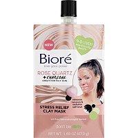 Biore Rose Quartz + Charcoal Stress Relief Clay Mask