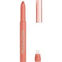 Makeup Revolution Velvet Kiss Lip Crayon - Chauffeur (light Brown Nude)