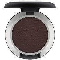 Mac Powder Kiss Eyeshadow - Give A Glam (blackened Chocolate Brown)