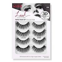 Kiss Lash Couture Triple Push-up Eyelashes Babydoll Multi-pack
