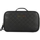Anna Martina Franco Tonal Plaid Double Zipper Carry-all