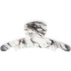 Kitsch Long Marble Claw Clip