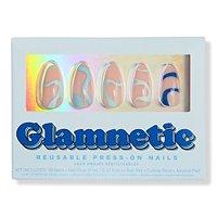Glamnetic Wavy Blues Press-on Nails