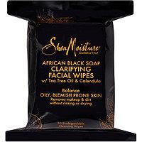 Sheamoisture African Black Soap Clarifying Cleansing Facial Wipes