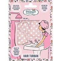 The Vintage Cosmetic Company Pink Polka Dot Microfibre Hair Turban