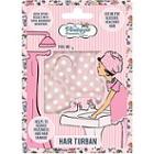 The Vintage Cosmetic Company Pink Polka Dot Microfibre Hair Turban