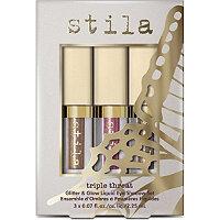 Stila Triple Threat Glitter & Glow Liquid Eyeshadow Set