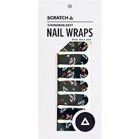 Scratch Winter Finches Nail Wraps