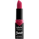 Nyx Professional Makeup Suede Matte Lipstick - Cherry Skies (deep Berry)