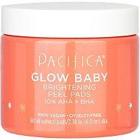 Pacifica Glow Baby Brightening Peel Pads 10% Aha + Bha