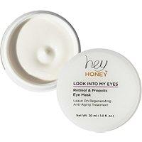 Hey Honey Look Into My Eyes Retinol And Propolis Eye Mask