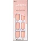 Kiss Peevish Pink Impress Color Press-on Manicure