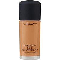 Mac Studio Fix Fluid Spf 15 Foundation - Nw55 (rich Mahogany W/ Red Undertones For Deep Dark Skin)