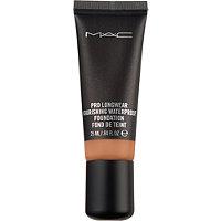 Mac Pro Longwear Nourishing Waterproof Foundation - Nc45 (warm Golden W/ Neutral Peachy Undertone For Dark Skin)