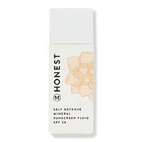Honest Beauty Self Defense Mineral Sunscreen Fluid Spf 34