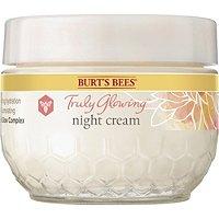 Burt's Bees Truly Glowing Replenishing Night Face Cream