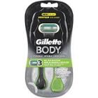 Gillette Body For Men 3-blade Disposable Razor 2 Ct