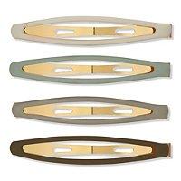 Kitsch Enamel Snap Clips Set