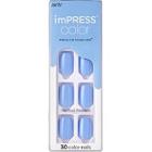 Kiss Baby Why So Blue Impress Color Press-on Manicure