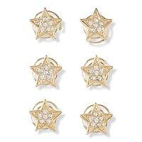 Scunci Elite Gold & Rhinestone Hair Spirals