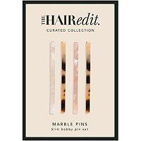 The Hair Edit Marble Pins Bobby Pin Set