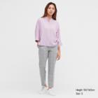 Uniqlo Smart Ankle Pants (2-way Stretch Glen-check)