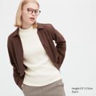 Uniqlo Ribbed High Neck Long-sleeve T-shirt