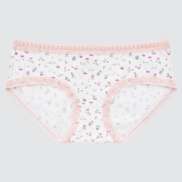 Uniqlo Mini Flower Print Hip Huggers