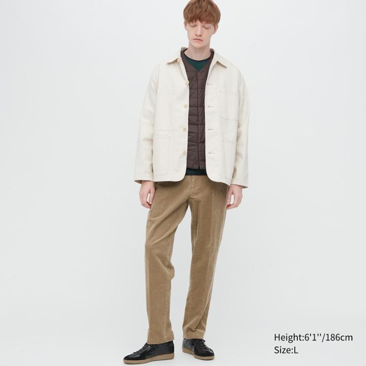 Uniqlo Smart Ankle Pants (2-way Stretch Corduroy, Tall)