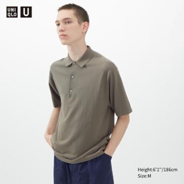 Uniqlo U Knitted Short-sleeve Polo Shirt