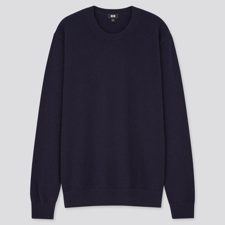 Uniqlo Cashmere Crew Neck Long-sleeve Sweater