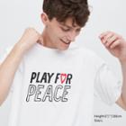 Uniqlo Peace For All Ut (kei Nishikori) (short-sleeve Graphic T-shirt)