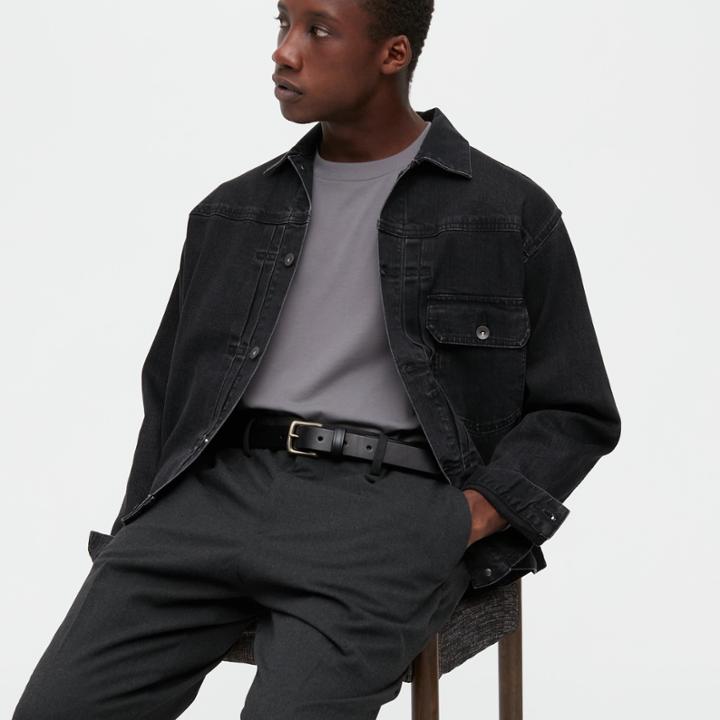 Uniqlo Italian Leather Saddle Belt