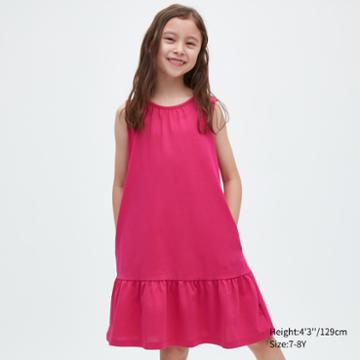 Uniqlo Airism Cotton Frill Sleevless Dress