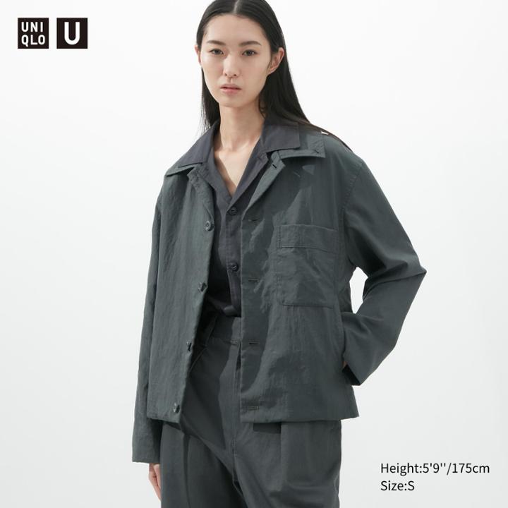 Uniqlo U Nylon Shirt Jacket