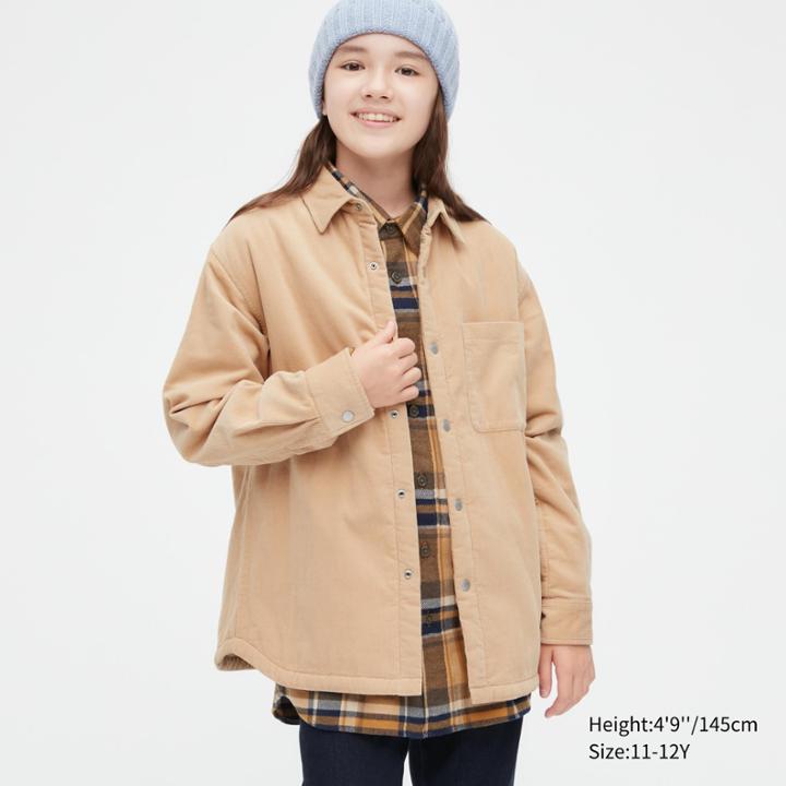 Uniqlo Pile-lined Corduroy Shirt Jacket