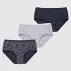 Uniqlo Shorts (set Of 3)(star)