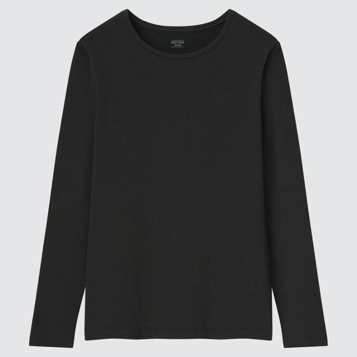 Uniqlo Heattech Cotton Crew Neck T-shirt (extra Warm) (2021 Edition)