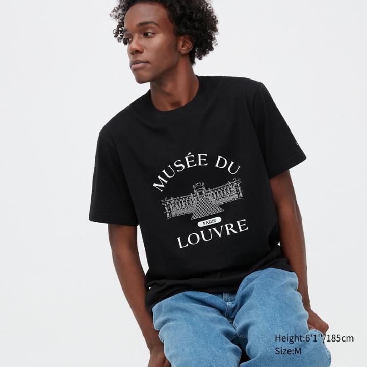 Uniqlo Museums Of The World Ut (louvre) (short Sleeve Graphic T-shirt)