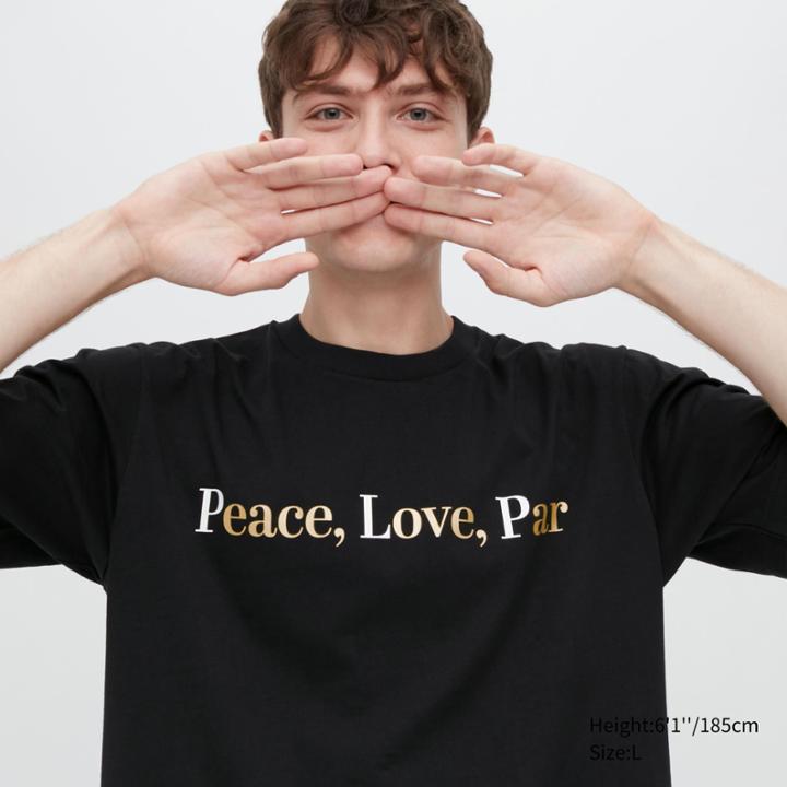 Uniqlo Peace For All Ut (adam Scott) (short-sleeve Graphic T-shirt)