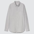 Uniqlo Oxford Slim-fit Long-sleeve Shirt