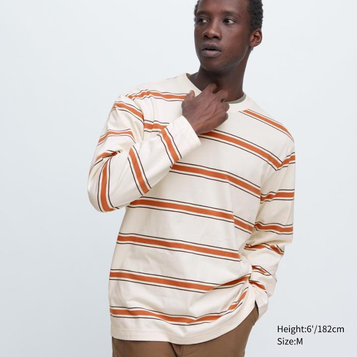 Uniqlo Striped Long-sleeve T-shirt