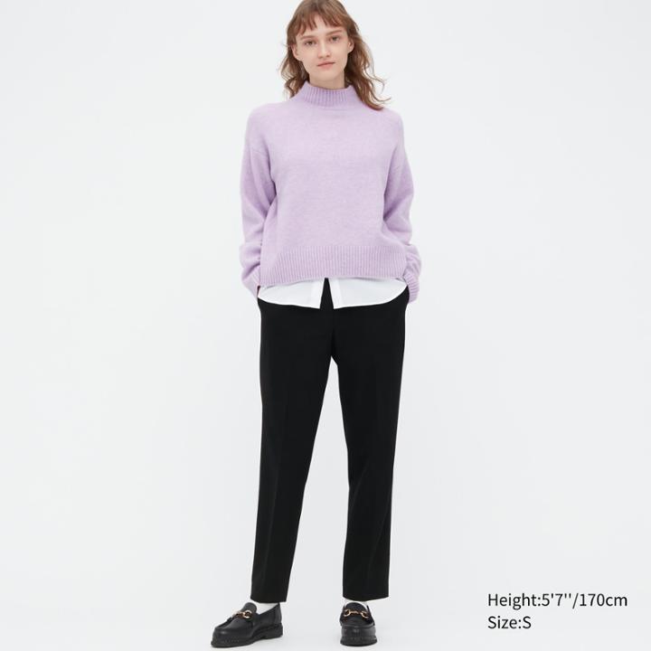 Uniqlo Smart Ankle Pants (2-way Stretch Herringbone, Tall)