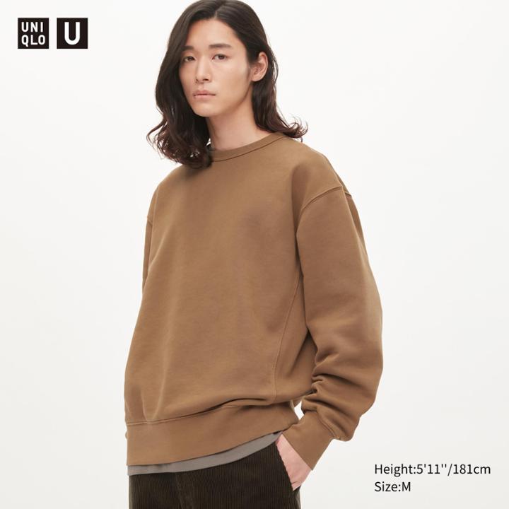 Uniqlo U Garment Dye Long-sleeve Sweatshirt