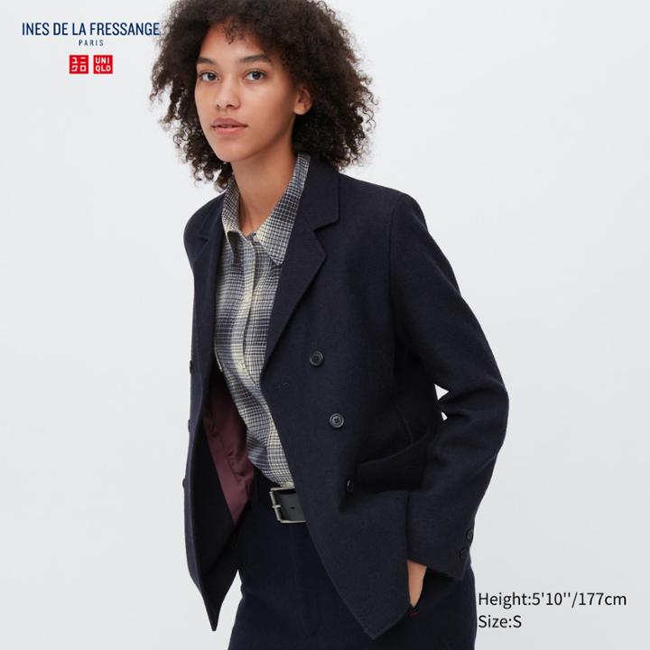 Uniqlo Double Breasted Jacket (ines De La Fressange)