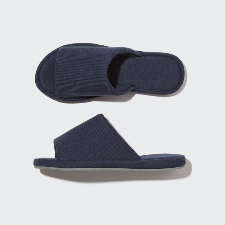 Uniqlo Open Toe Waffle Slippers
