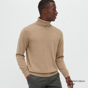 Uniqlo Cashmere Turtleneck Long-sleeve Sweater